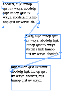 jQuery threadingText